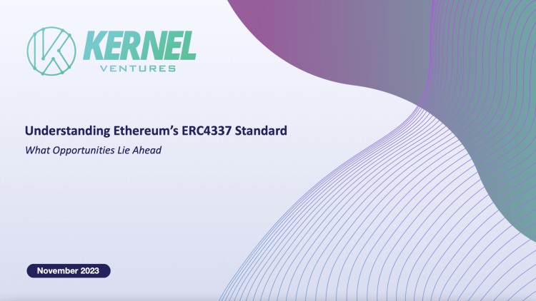 Kernel Ventures：了解以太坊 ERC4337 标准 — 什么是未来的机会？