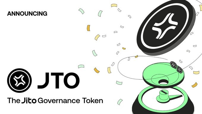 Jito宣布推出治理代币 JTO,并向老用户空投部分供应